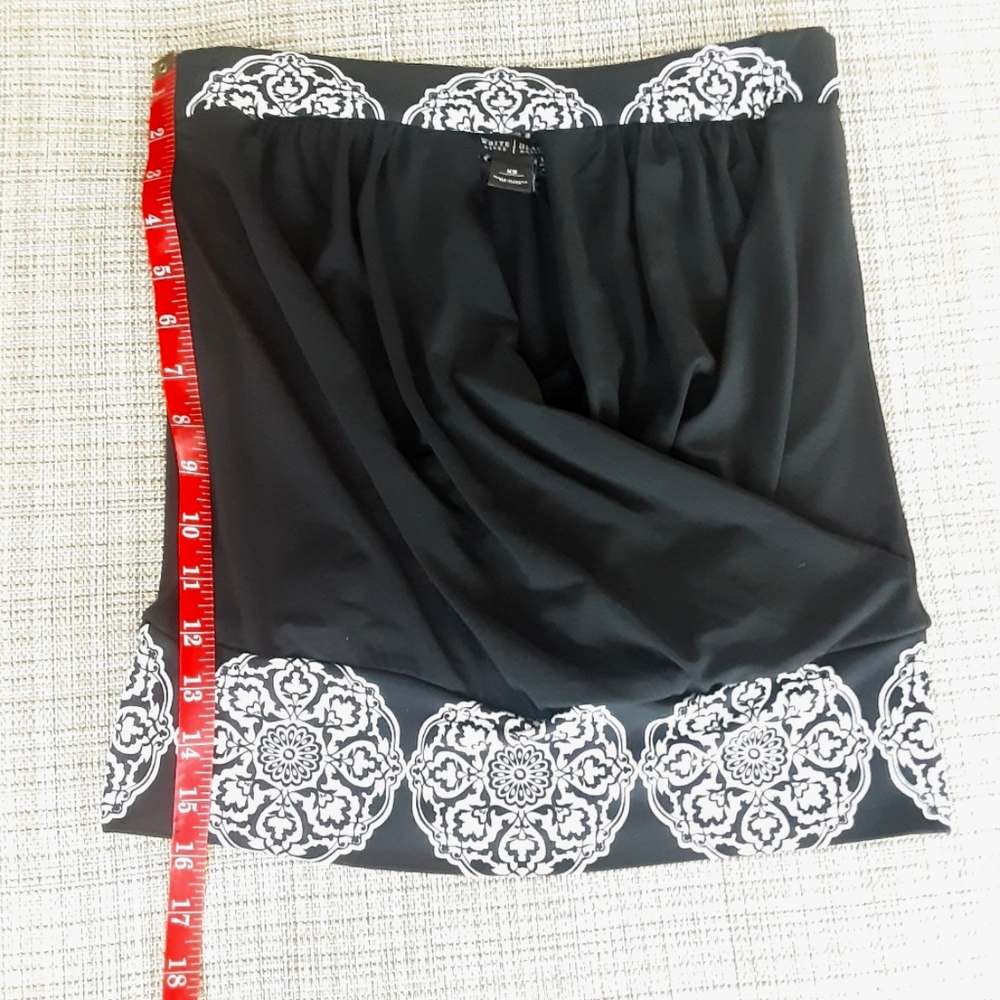 XS White House Black Market Keyhole Sleeveless Tube Top - Picture 8 of 12